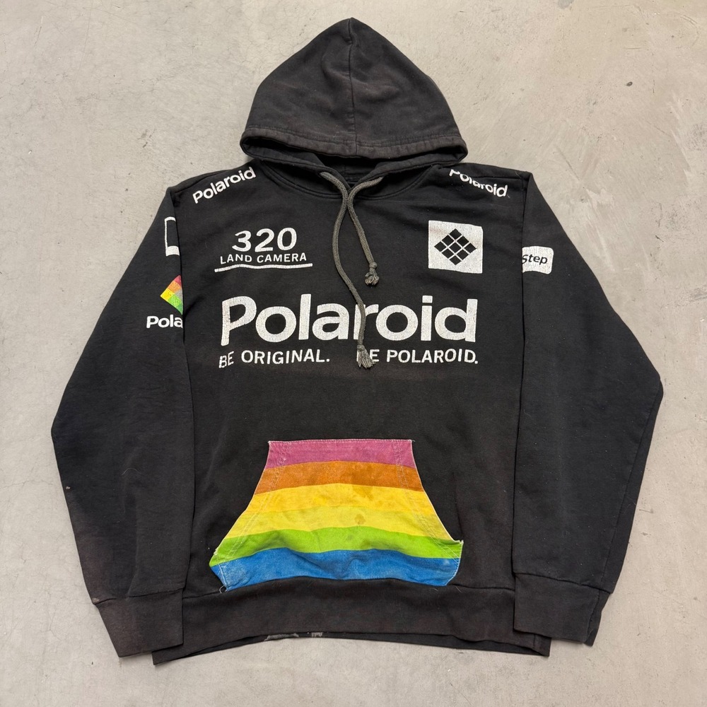 2000s y2k‎ polaroid AOP hoodie sweatshirt